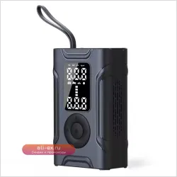 Портативный электрический насос для шин Mini Motorcycle Smart Inflator