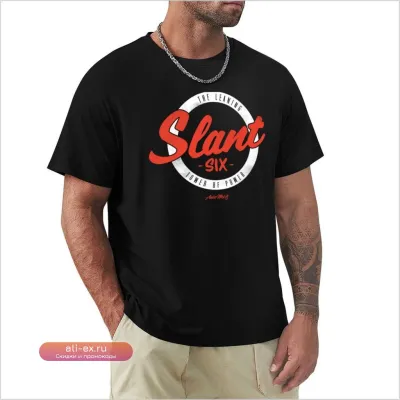 Футболка Slant Six Blue Lock luxury