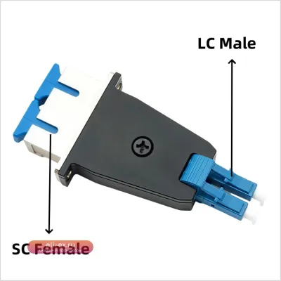 Адаптер оптоволоконный Summitek SC Female – LC Male Duplex SM