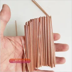 1.5x100 мм сварочные иглы для точечной сварки из оксида алюминия и меди, высокое качество, замена паяльных игл