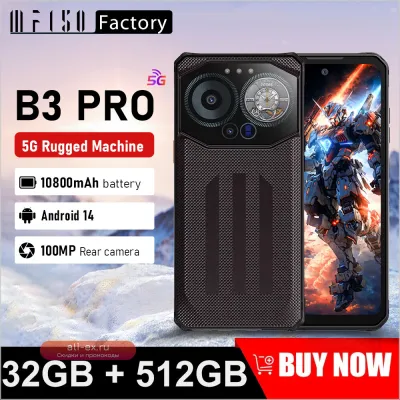 IIIF150 B3 Pro 5G: Защищенный смартфон с двойным экраном, 16/512 ГБ, 100 Мп камерой и батареей 10800 мАч