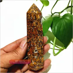 Оранжевая агатовая башня из натурального камня для медитации, чакр, рейки, фэншуй, украшения дома