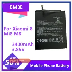 Аккумулятор BM3E для Xiaomi Mi 8 / Mi8 / M8 (3.85V, 3400mAh)