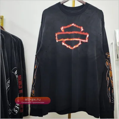 Футболка с длинным рукавом American Style West Coast Retro Vintage