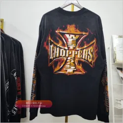 Футболка с длинным рукавом American Style West Coast Retro Vintage