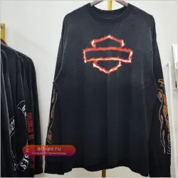 Футболка с длинным рукавом American Style West Coast Retro Vintage