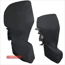 Влагозащитный чехол для лодочного мотора Custom Black 600D