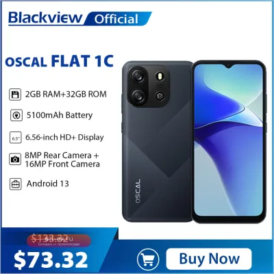 Смартфон Blackview OSCAL FLAT 1C Android 13 2/32GB 6.65" 4700mAh 4G