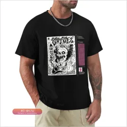 Футболка Grimes Visions Cover Art Oversize Vintage Graphic Tee