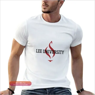 Футболка Lee University "Летний аниме дождь" с быстрой сушкой для мужчин