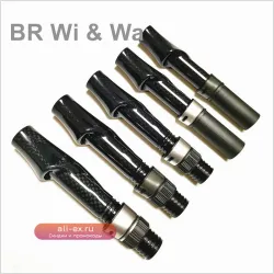 BR Wi & Wa Carbon Reel Seat 3K Woven Carbon Fiber FUJI Hood для спиннинговых и кастинговых удилищ