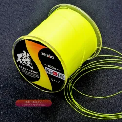 Японская оригинальная полуплавучая леска для рыбалки Iso Silk 500м, нейлон