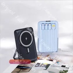 Xiaomi 20000mAh PD20W Магнитный Power Bank Быстрая зарядка 22.5W, встроенный кабель, подставка