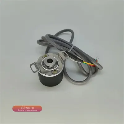 Оптический инкрементный энкодер с полым валом 5-26 мм Push-Pull