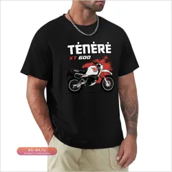 Футболка Tenere XT600 Street Wear Summer 2025 Белая мужская