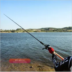 Спиннинг для морской рыбалки Slow Jigging 1.95м, легкий, с усиленной рукояткой