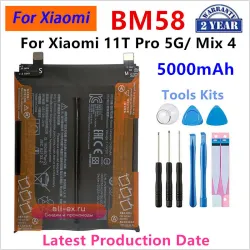 Аккумулятор Brand New BM58 5000mAh для Xiaomi 11T Pro 5G/Mix 4 с инструментами
