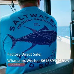 Летняя рубашка для рыбалки с длинным рукавом UPF50