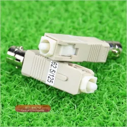Оптический адаптер SC-ST multimode, конвертер "yin-yang" male-female, фланцевый, carrier-grade