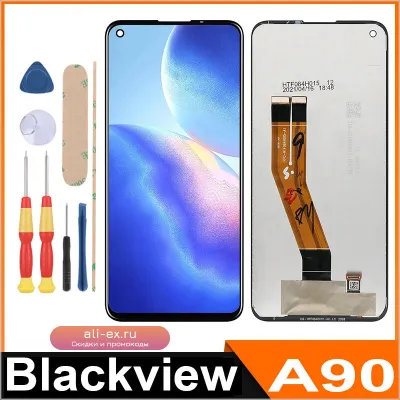 Дисплей с тачскрином и рамкой для Blackview A90 6.39" FHD+