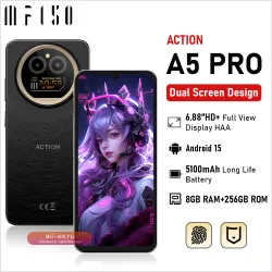 Смартфон IIIF150 Action A5 Pro 5G с двумя экранами 8GB+256GB