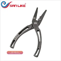 Многофункциональные рыболовные плоскогубцы SANLIKE из нержавеющей стали