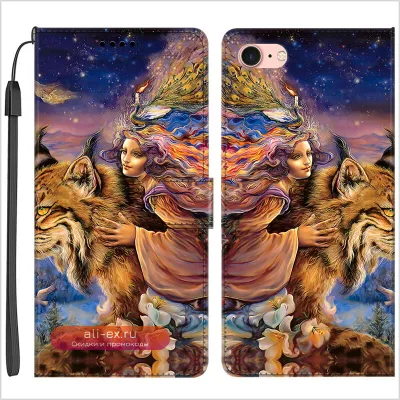 Чехол-книжка с фотопечатью для Samsung Galaxy S25 Ultra, S24, S23 FE, A17, A55, A56, A26, A13, A23, A33, A52, A53 – персонализированная кожаная обложка