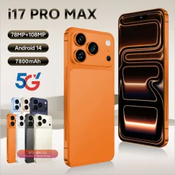 Смартфон Global Version 17Pro Max Android 12 6.56", 16GB+1TB, 8+16MP, 5000mAh