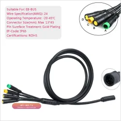 Кабель-уплотнитель для моторов BBS01/BBS02/BBSHD Higo 1T4