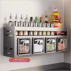 Набор для специй с полкой