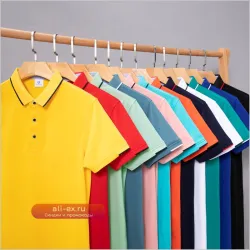 KAISING Футболка поло с вашим логотипом, 12 цветов, для мужчин и женщин, лето