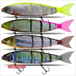 Giant Jointed Hard Bait Lure 245mm Floating/Sinking Leurre De Luxe