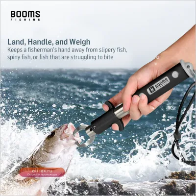Зажим для удержания рыбы Booms Fishing G11 из нержавеющей стали