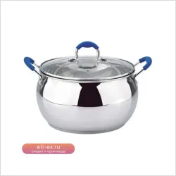 Кастрюля для супа из нержавеющей стали, 16-24 см, кухонная, для приготовления супа