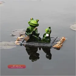 Статуэтка-утка из смолы для плавания, садовый декор, уличная декорация для пруда M4B8