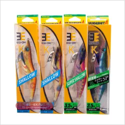 Yamashita EGI-OH K Флуоресцентная приманка для кальмара и щупальца