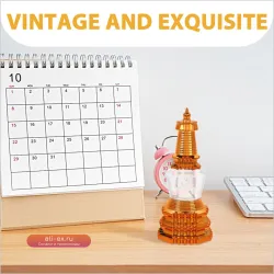 Контейнер-башня Будда с отсоединяемой крышкой для хранения мелочей