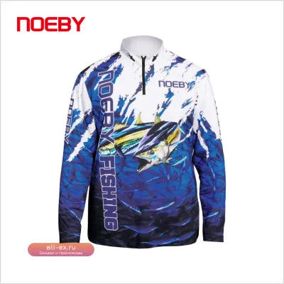 Футболка с длинным рукавом Noeby для рыбалки, быстросохнущая, антифрикционная, с принтом, аксессуары для рыболовных снастей, одежда