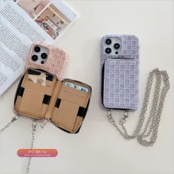 Чехол-сумка на Apple iPhone 15 Pro Max 14 Plus 13 12 с анти ударом и отделением для карт