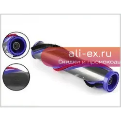 Легкая роликовая щетка для пылесоса с лазерной полоской и боковой крышкой