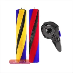 Легкая роликовая щетка для пылесоса с лазерной полоской и боковой крышкой