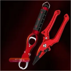 Многофункциональные рыбные щипцы с весами из алюминиевого сплава