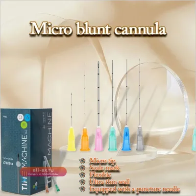 Одноразовые тупоконечные канюли Factory 14G 90мм, 22-30G 50мм