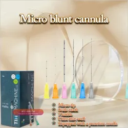 Одноразовые тупоконечные канюли Factory 14G 90мм, 22-30G 50мм