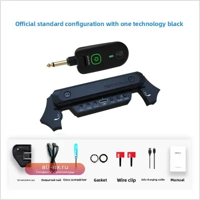 Беспроводной гитарный звукосниматель с динамиком для игры без ограничений