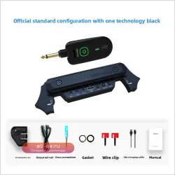 Беспроводной гитарный звукосниматель с динамиком для игры без ограничений