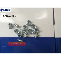 Крепежный комплект M6 для шкафа FTTH (100 шт.)