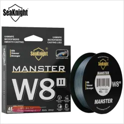 Шнур рыболовный SeaKnight MONSTER/MANSTER W8II 8-жильный 15-100LB 150-500М