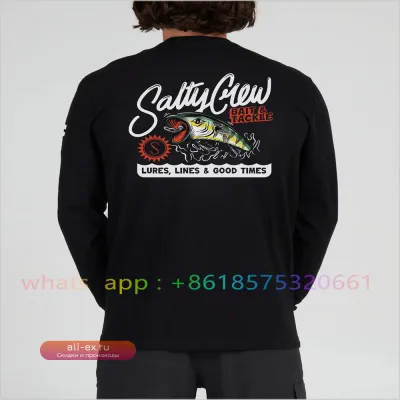 Рыболовная футболка с защитой от УФ-излучения