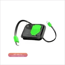 Power Bank 10000mAh 3-в-1 с кабелем, вилкой AC и магнитной беспроводной быстрой зарядкой